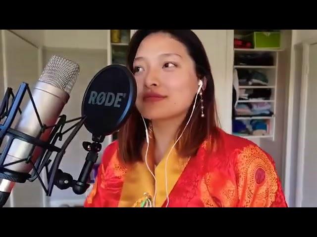 Sydney Tibetan young girl singing a very nice song. Tenzin Paldon. ZaSer Rigsang VP