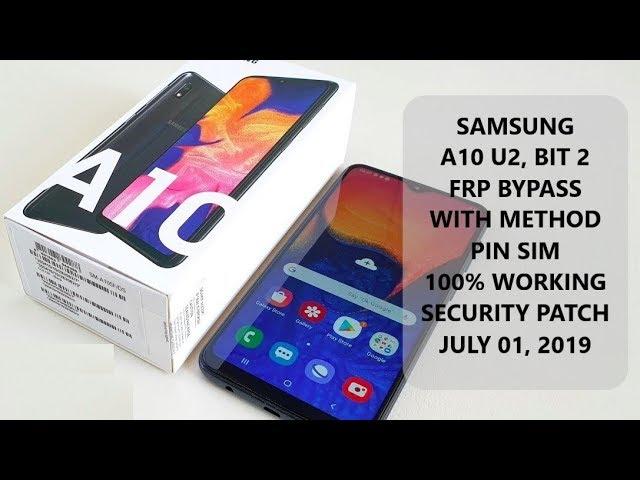 Bypass FRP Google account Samsung A10  U2 |Bit 2 |Binary 2