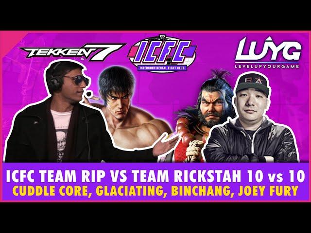 【Tekken 7 Season 4】ICFC NA Season 1: Team Rip vs Team Rickstah 10 vs 10 Team Battle