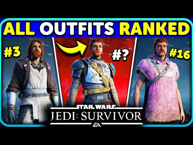 All Jedi Survivor Outfits Ranked WORST to BEST!