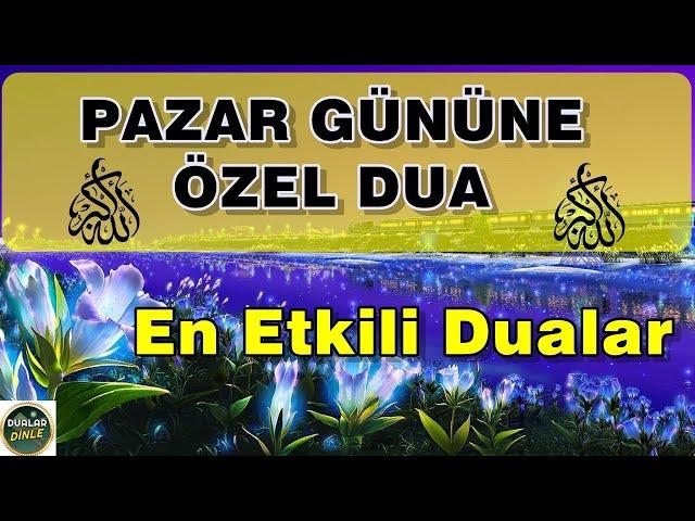 PAZAR DUASINI DİNLEYELİM En Etkili Dualar Dinle