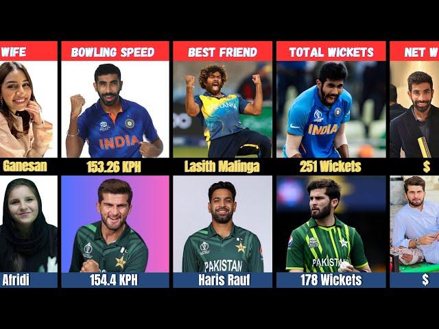 Comparison: Jasprit Bumrah VS Shaheen Shah Afridi #Shaheenafridi#Jaspritbumrah#comparison