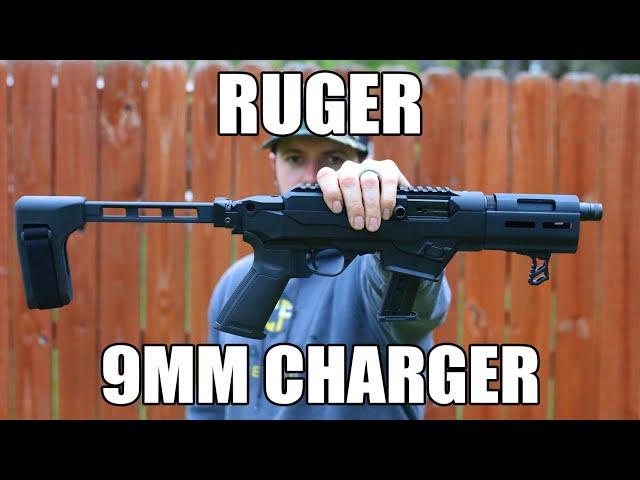 The Compact 9mm Ruger PC Charger Takedown Pistol