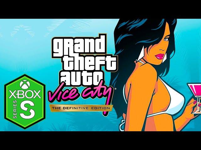 Grand Theft Auto Vice City Definitive Xbox Series S Gameplay Review [Update] [Optimized]