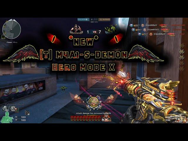 Crossfire West | *NEW* [T] M4A1-S-Demon | Hero Mode X