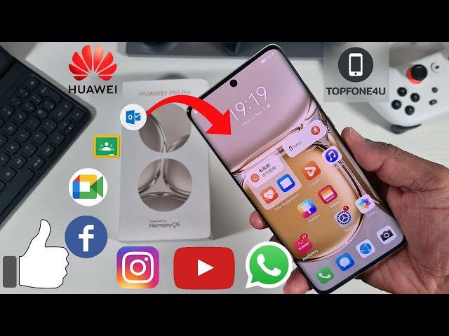 How to Setup Huawei P50 Pro or Any Huawei Running HarmonyOS and Sync all your Google Contacts.