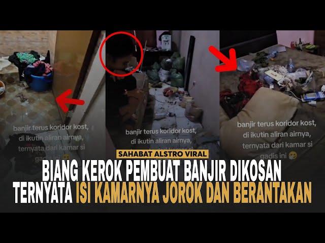 PEMILIK KOST GEREBEK Wanita Penghuni Kos Jarang Keluar Kamar, Setelah Dibuka Kamarnya Super Jorok.