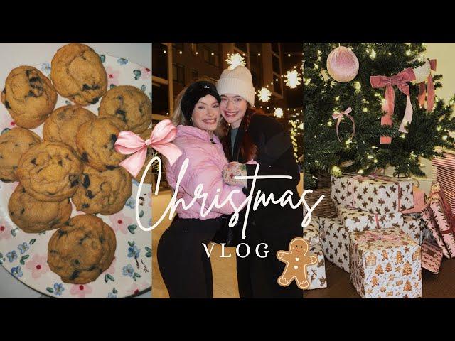 family dinner, wrapping gifts & baking cookies! ️ VLOG