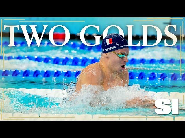 Léon Marchand & Katie Ledecky's RECORD Night | Olympics | Sports Illustrated