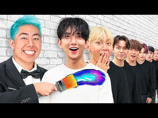 I Surprised SEVENTEEN With Custom Outfits!