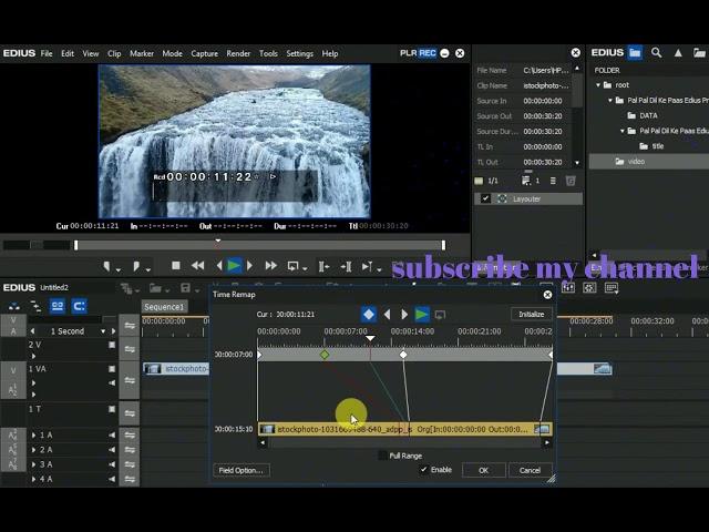 How to Make a Slow Motion Video Clip in Edius