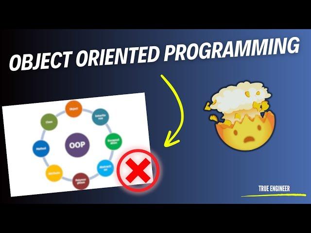 Object Oriented Programming Zero To Hero Course | True Engineer OOP'S Lecture 01