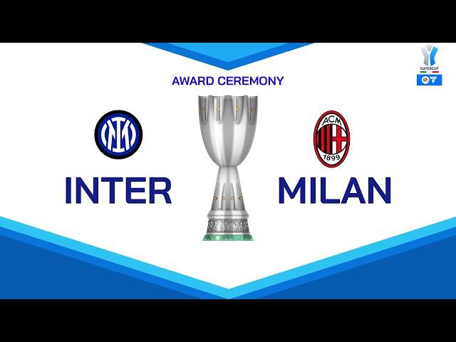  LIVE | Award Ceremony | INTER-MILAN | EA SPORTS FC Supercup 2025