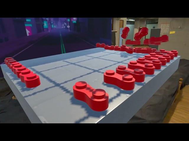 Bridging Virtual Worlds & Social Interaction Through Mixed Reality in Puzzle Game