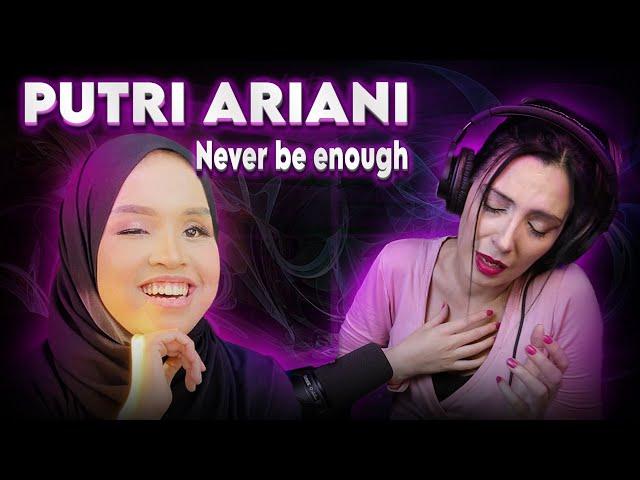 PUTRI ARIANI - Never Be Enough | ARGENTINA - REACTION