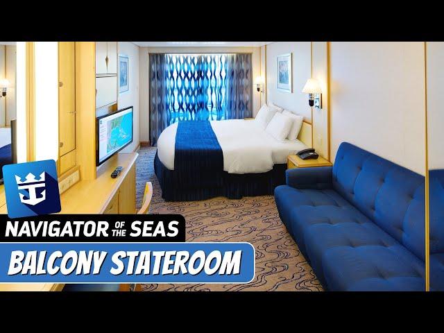 Navigator of the Seas | Spacious Ocean View Stateroom with Balcony Tour & Review | Royal Caribbean