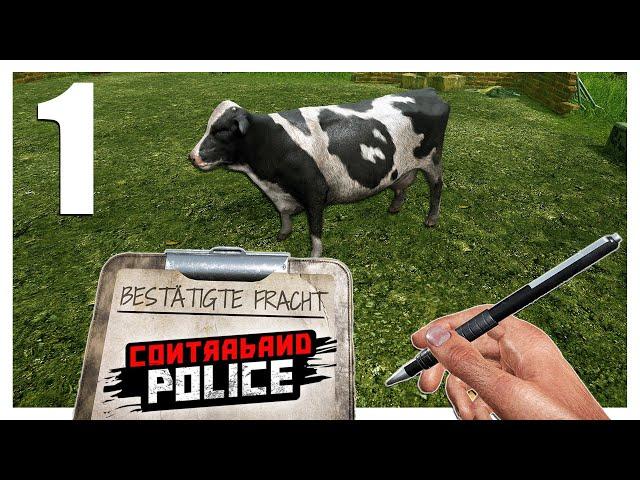 WIR MACHEN EINEN AUF KONTROLLETTI - CONTRABAND POLICE #01 - PC LET'S PLAY - DEUTSCH