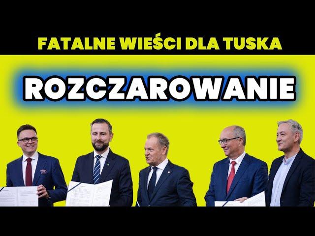 Tusk się znowu wścieknie! Sondaże są bezlitosne!