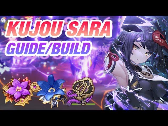 TOP TIER Sub DPS/Support? | Kujou Sara Guide/Build