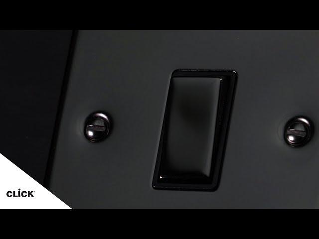 Deco Black Nickel Finish - Click Scolmore