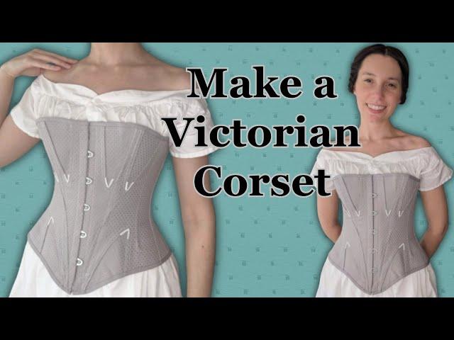 How to Sew a Victorian Corset | Simplicity 2890 Sewing Tutorial