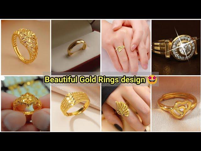 Gold Ring designs for women  || Gold ring design || 2 grams gold  rings for women || gold ring