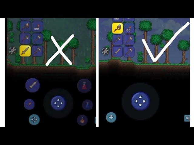 #Best Settings Terraria Mobile #Settings Guide Terraria Mobile #Smoother Gameplay Terraria Mobile