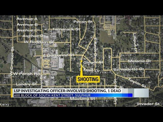 One killed in Sulphur officer-involved shooting