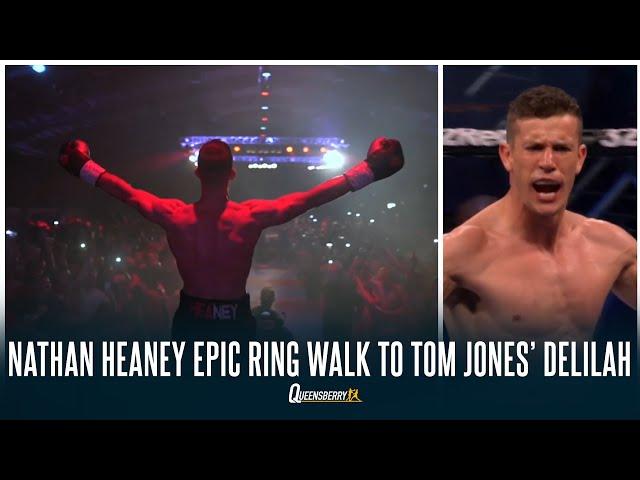 IS THIS THE BEST RING WALK IN BRITISH BOXING? NATHAN HEANEY'S EPIC STOKE RING WALK TO DELILAH