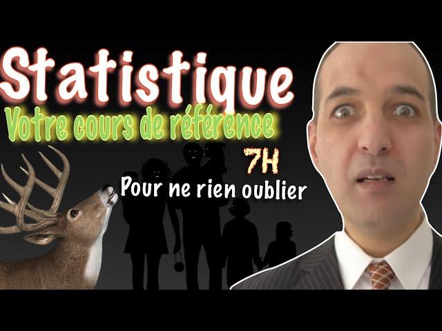 Cours Méga-Complet en statistique et probabilité