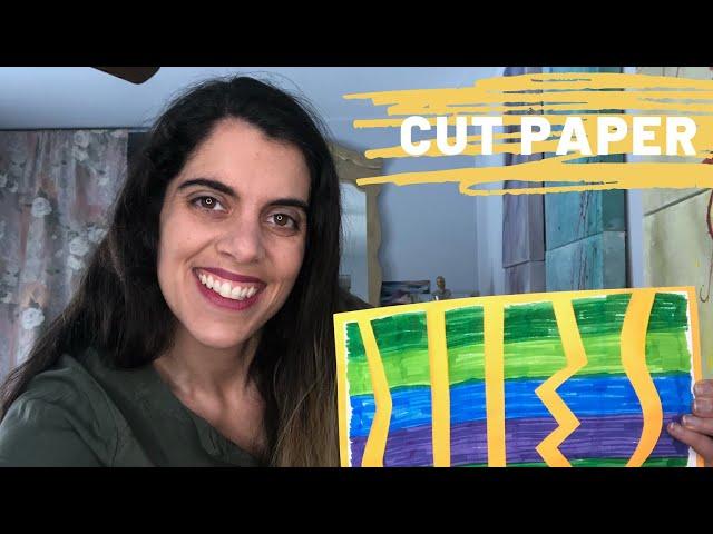 Cut Paper Technique | Art with Ms. Choate