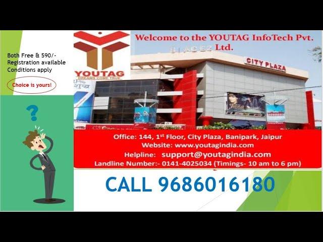 YOU TAG InfoTech Pvt Ltd Business Plan, Network Marketing,Work from home,Part time job/Full time job