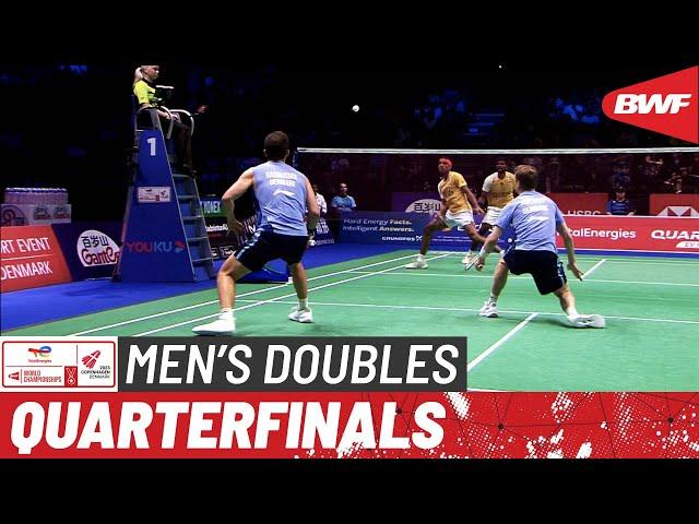 BWF World Championships 2023 | Astrup/Rasmussen (DEN) [11] vs. Rankireddy/Shetty (IND) [2] | QF