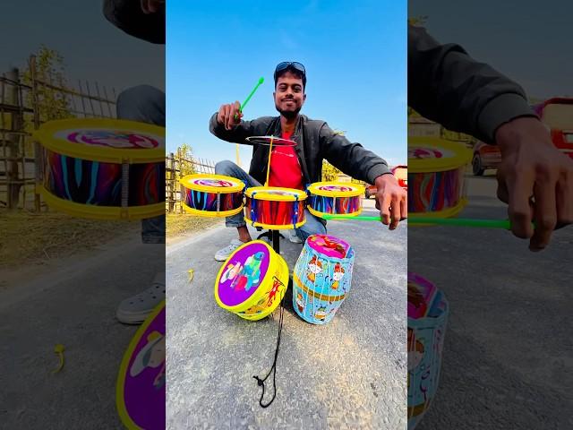 Jazz Mini musical dholak drum set unboxing and setup | #shorts