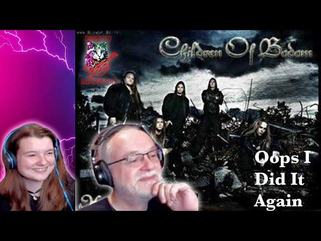 OOPS I DID IT AGAIN CHILDREN OF BODOM (Dad&DaughterReaction)