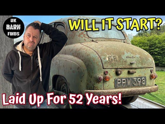 Will it Start? Barn Find Austin A30 | Laid Up For 52 Years! #barnfind #classiccars #willitstart