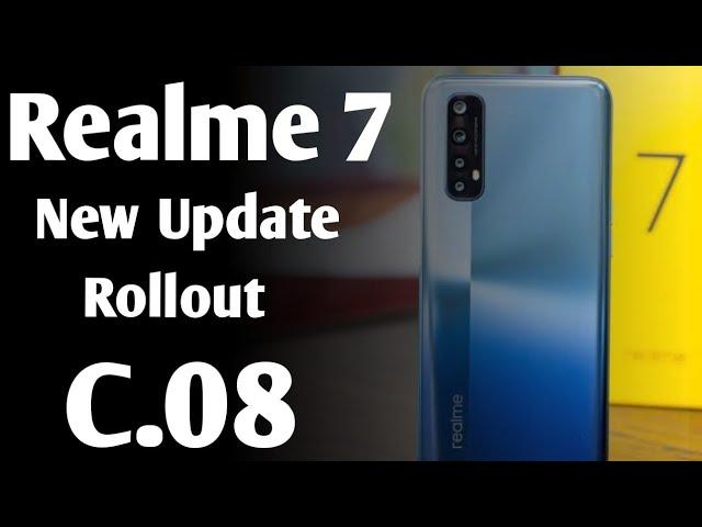 Realme 7 gets stable Realme UI 2.0 (Android 11) update | new security patch | teach | realme 7 new