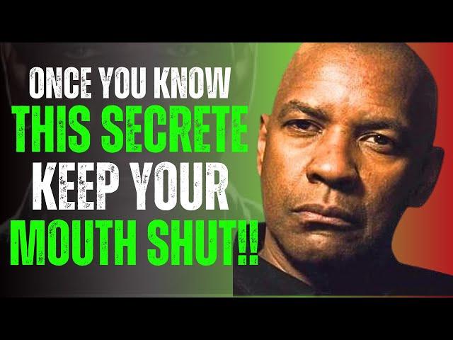 Do NOTHING After This… And Watch How It All Falls Into Place | Denzel Washington Motivation