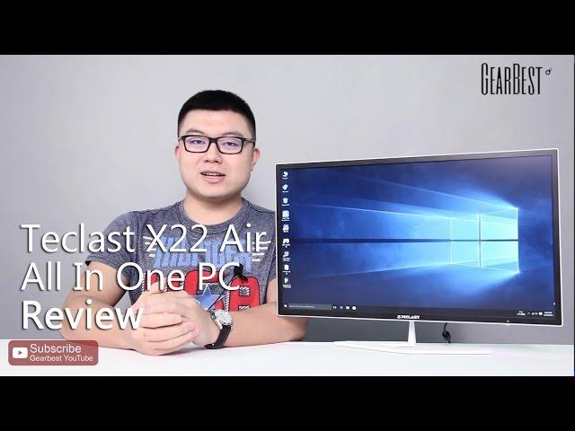 Gearbest Review: Teclast X22 Air All In One PC - Gearbest.com
