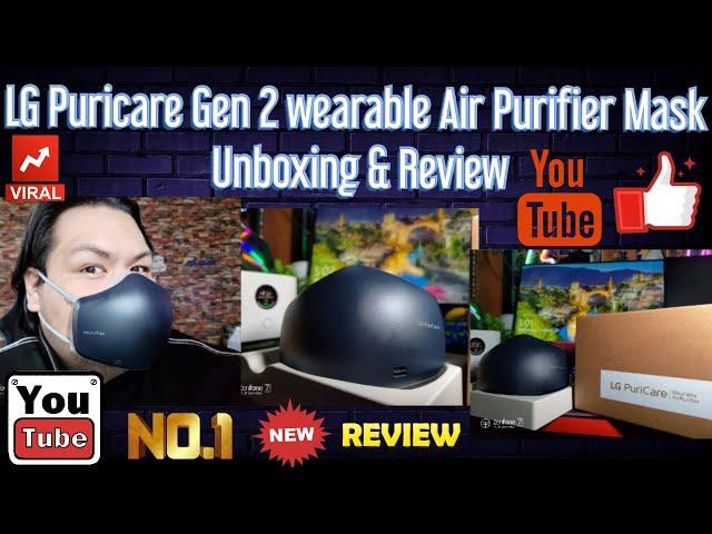 LG Puricare Gen 2 wearable Air Purifier Mask Unboxing & Review