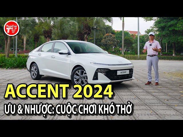 Đánh giá Hyundai Accent 2024 - Ưu, nhược & cuộc chơi khó thở trong nhóm sedan B | TIPCAR TV