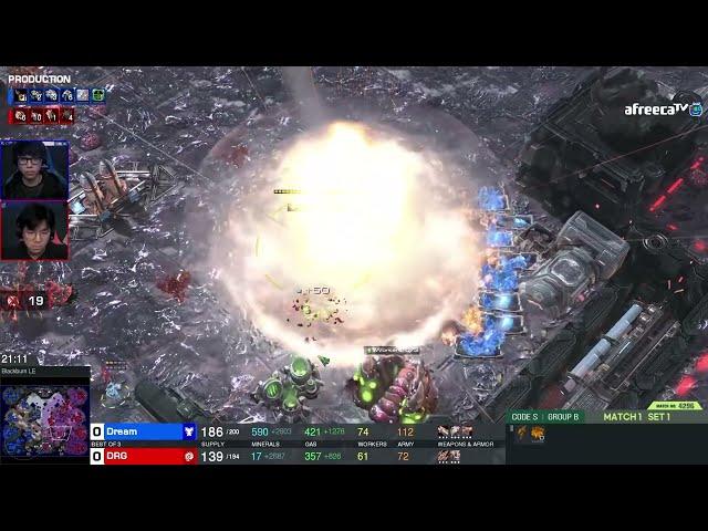 Dream's Nuclear Annihilation | 2021 Global StarCraft II League Season 2: Code S