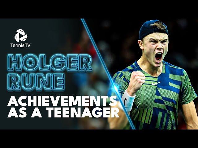 Holger Rune's Impressive Achievements As A Teenager!