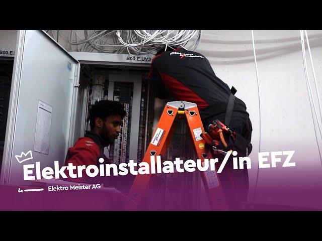 Strom & Technik im Griff: Elektroinstallateur/in EFZ - Elektro Meister | Lehrstellenvideo | Yousty