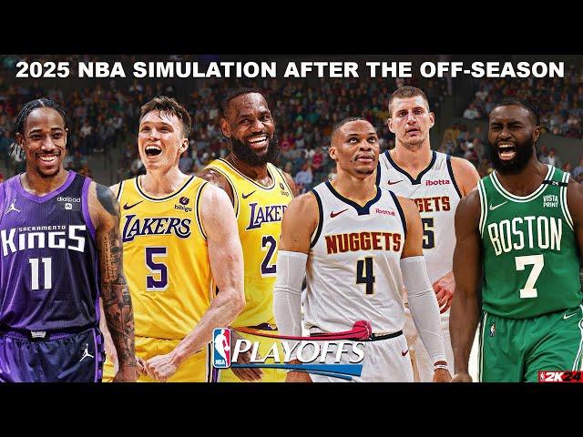 The Official 2024-2025 NBA Season Simulation on 2K!! (Live Games)