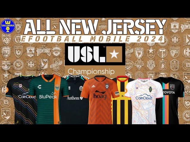 ALL NEW JERSEY EFOOTBALL MOBILE 2024™ | LIGA USL CHAMPIONSHIP