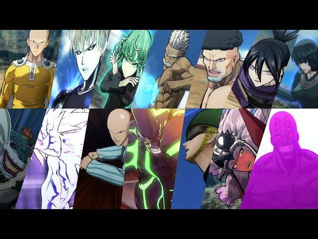 One Punch Man: A Hero Nobody Knows | All Character Killer Move