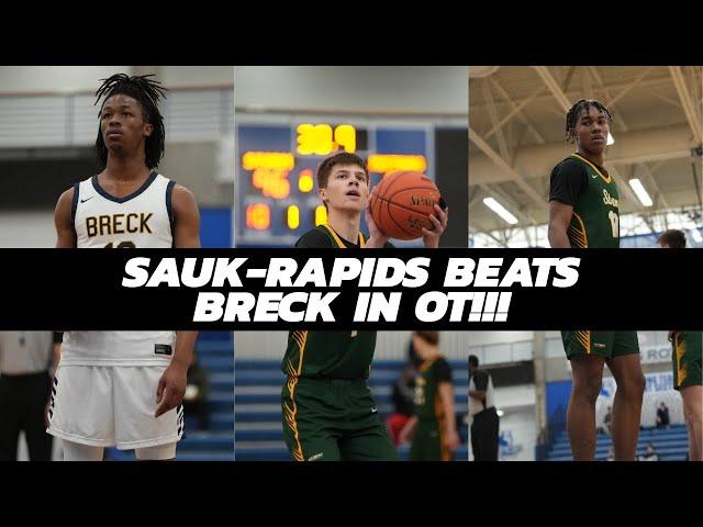 Sauk-Rapids and Breck OT Thriller at Breakdown Tip-Off Classic 2024