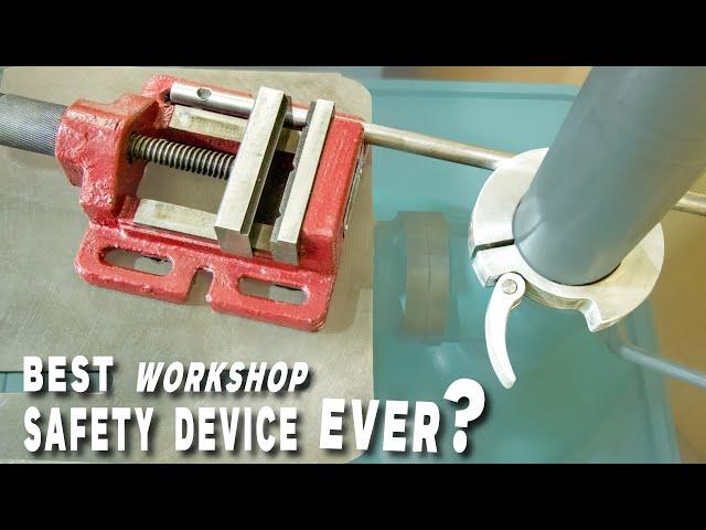 Safely Lock Down Your Drill Press in an Instant