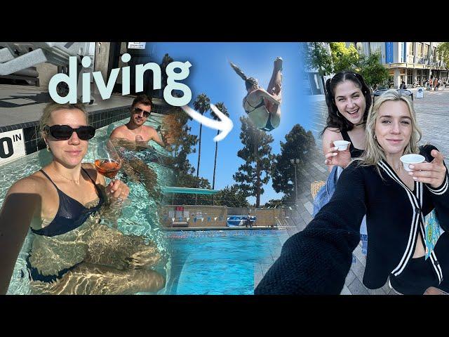 SUMMER IN LA: Trying to dive again + sam visits